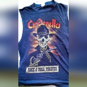 Vintage 80s Cinderella Tour Shirt